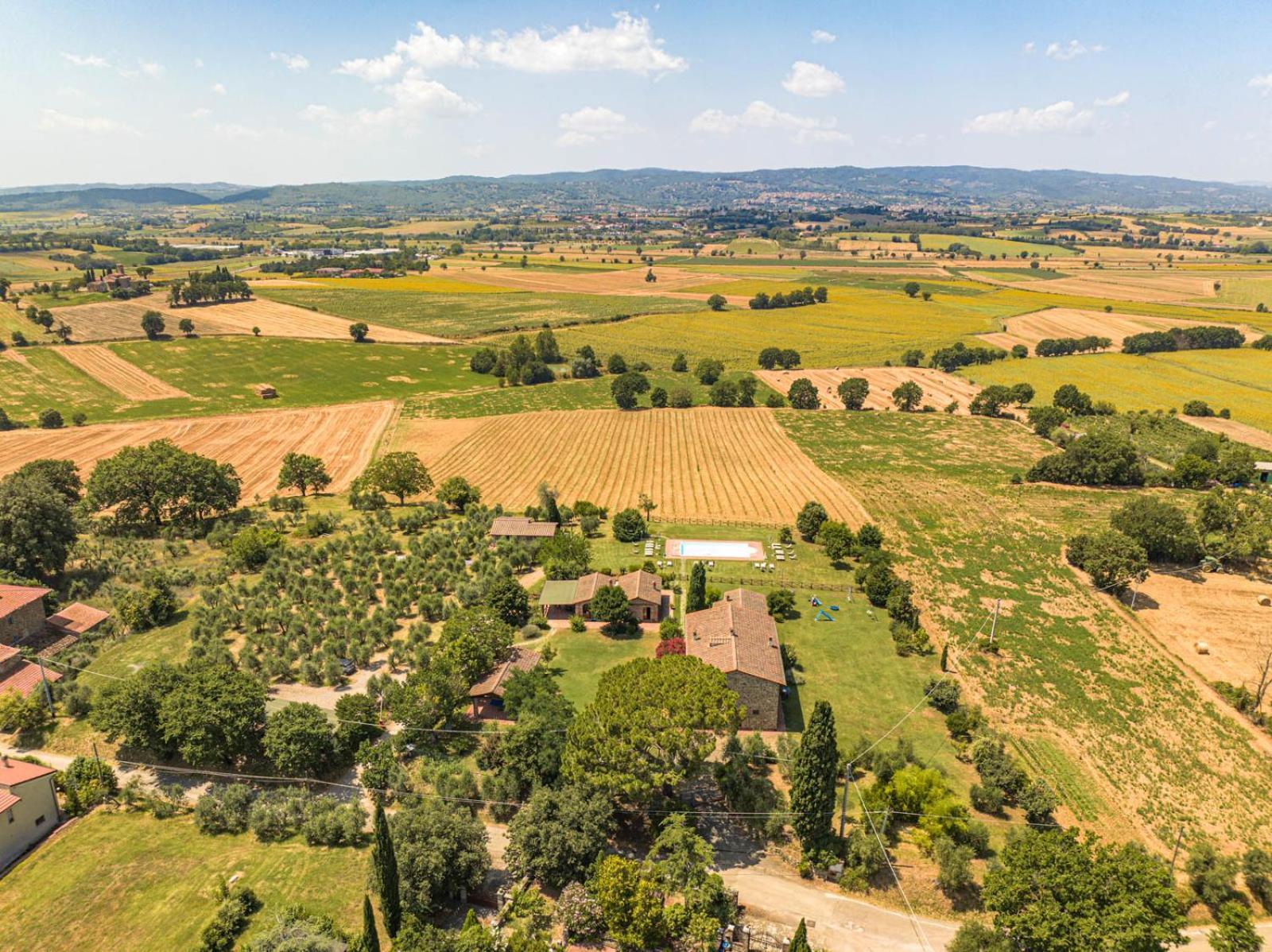 Il Querciolo - Azienda Biologica, Agriturismo E Cantina Marciano della Chiana Zewnętrze zdjęcie